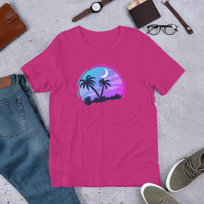 Tropical Night Unisex T-Shirt - Billyforce Shop