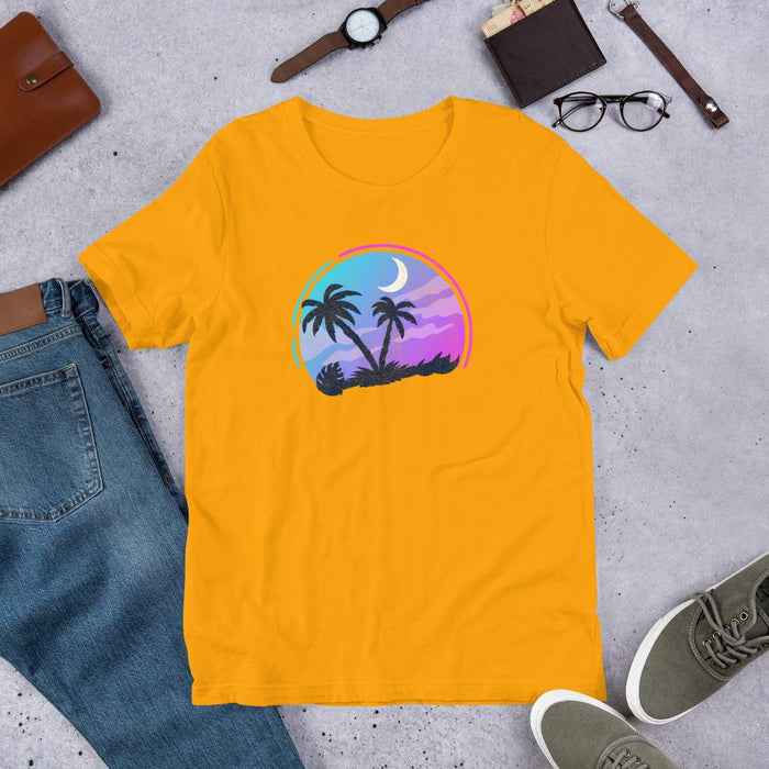 Tropical Night Unisex T-Shirt - Billyforce Shop