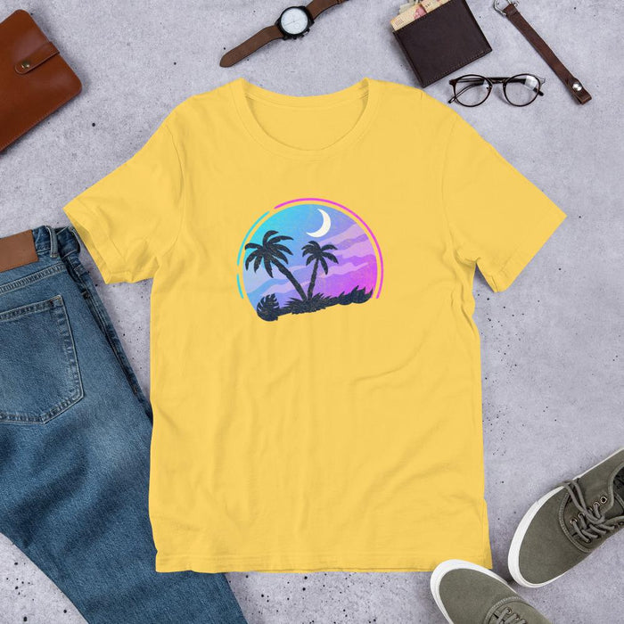 Tropical Night Unisex T-Shirt - Billyforce Shop