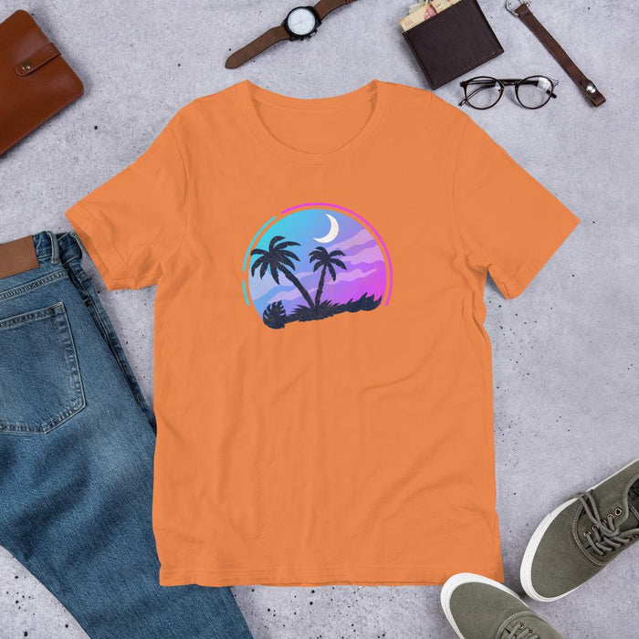 Tropical Night Unisex T-Shirt - Billyforce Shop
