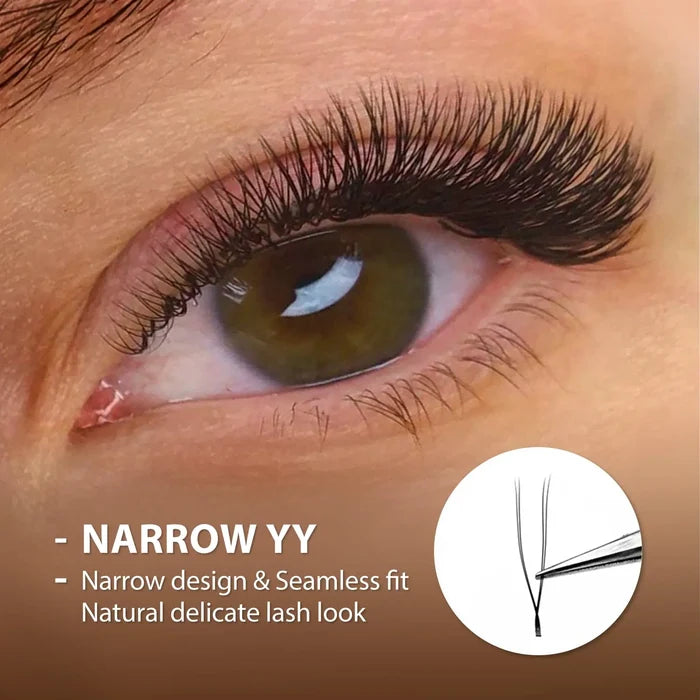 U Shape 2D Narrow YY Lashes| Swaniya Lashes