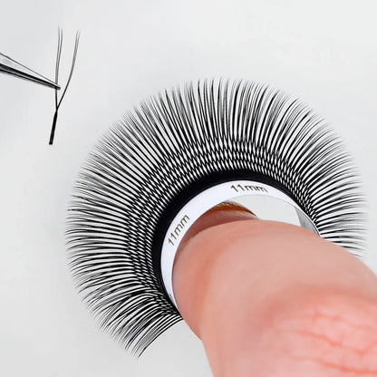 U Shape 2D Narrow YY Lashes| Swaniya Lashes