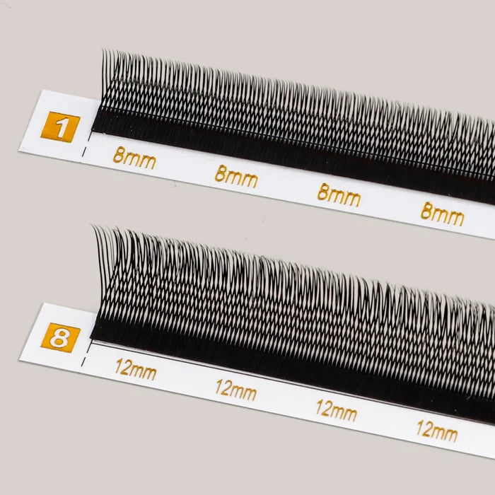 U Shape 2D Narrow YY Lashes| Swaniya Lashes