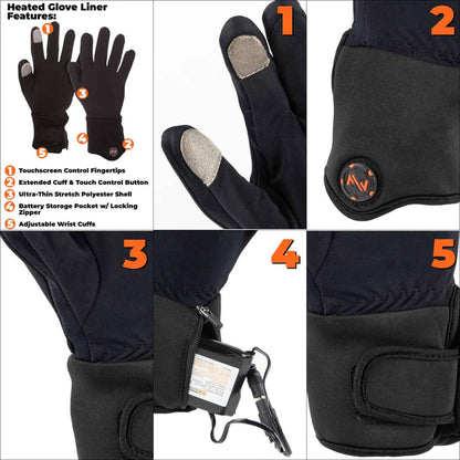 Unisex Heated Glove Liner