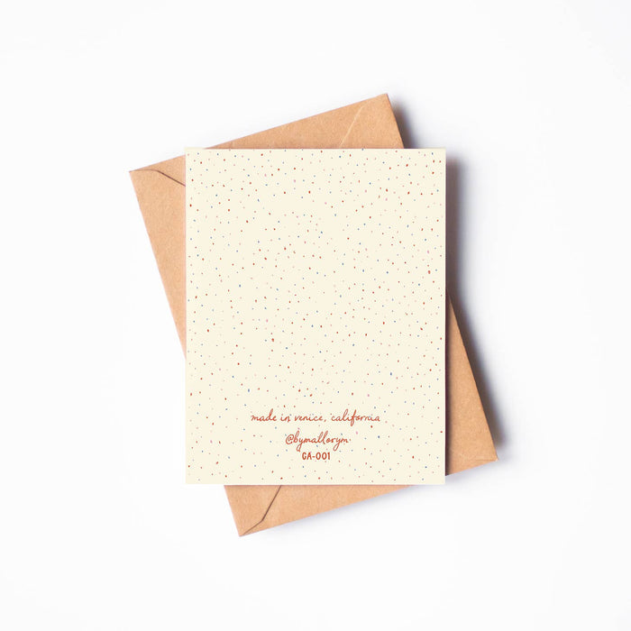 Venice Beach Keychain Card