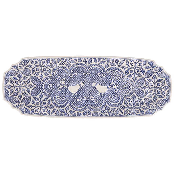 Vietri - Uccello Blu Long Oval Platter - Findlay Rowe Designs