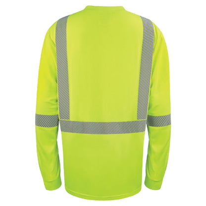 Viking Men's Bamboo Lined Safety Long Sleeve Shirt Work Shirts Viking