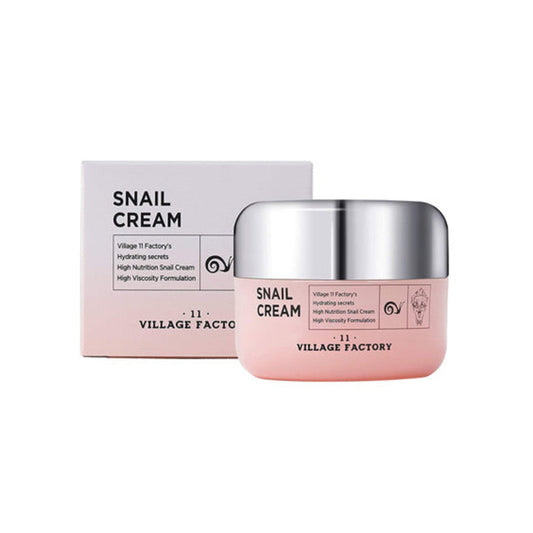 VILLAGE 11 FACTORY Snail Cream كريم البشرة بهلام الحلزون
