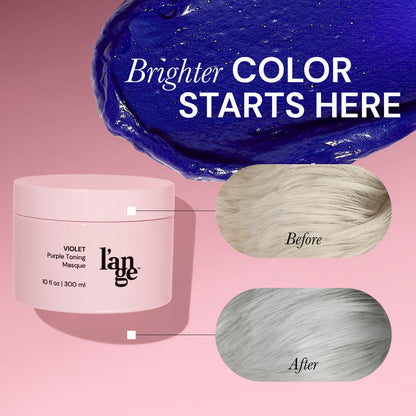 Brighter color starts here before and after