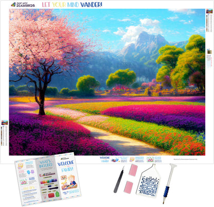 Vivid Spring Landscape