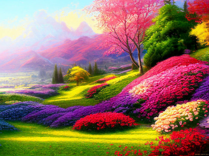 Vivid Spring Morning