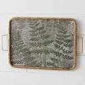 Wall Decor - Mirrored Fern Tray