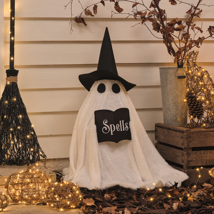 Wanda the Witch Ghost Outdoor LED Halloween Figure
