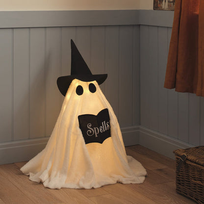 Wanda the Witch Ghost Outdoor LED Halloween Figure