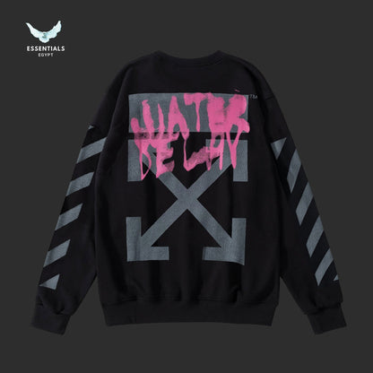 Off - White Water Delay Arrows Sweatshirt - ESSENTIALS EGYPT