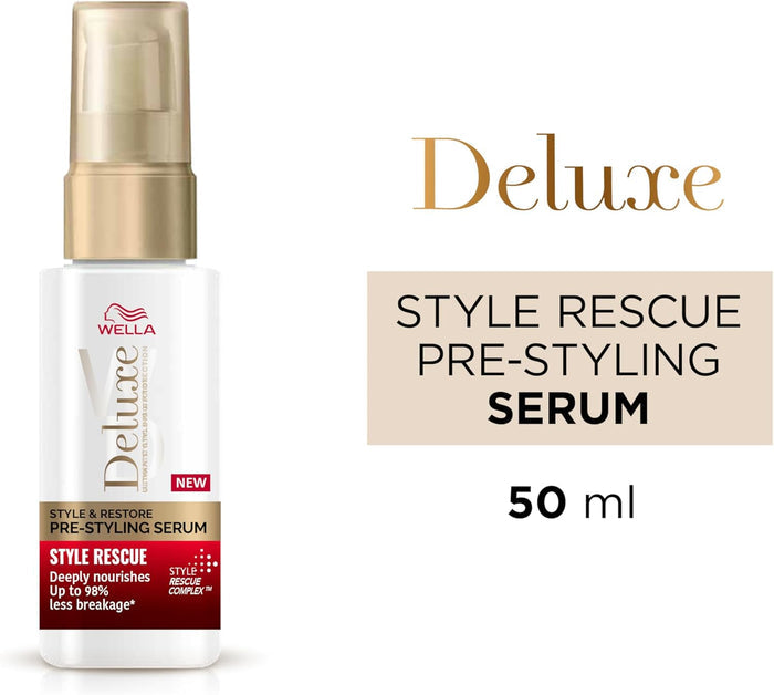 Wella Deluxe Style Rescue Pre-Styling Serum, 50ml