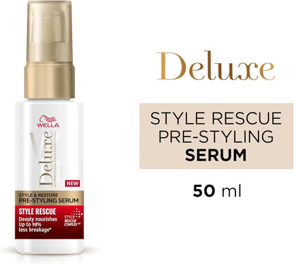 Wella Deluxe Style Rescue Pre-Styling Serum, 50ml