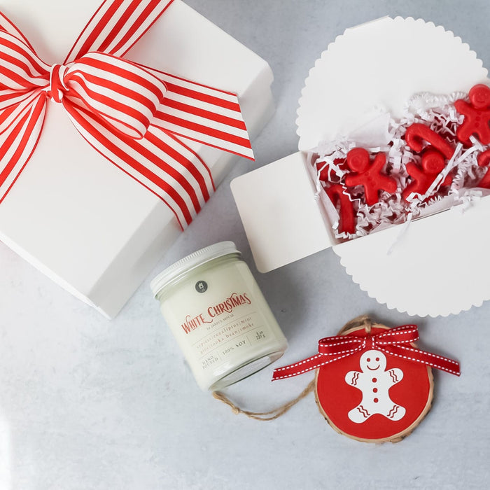 White Christmas Gift Set - Jarful House