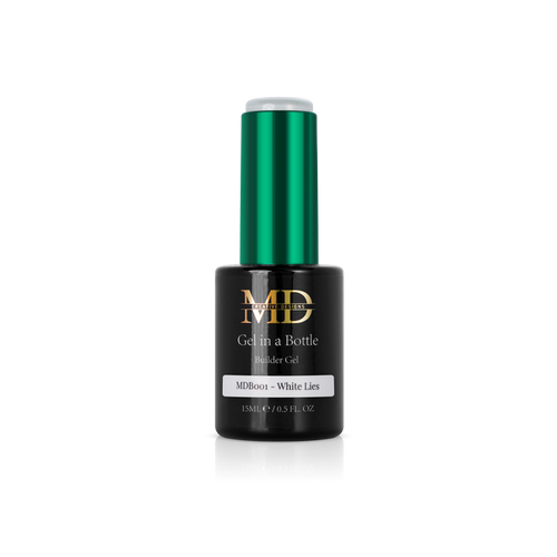 Bottle of MD Gel in a Bottle on a white background