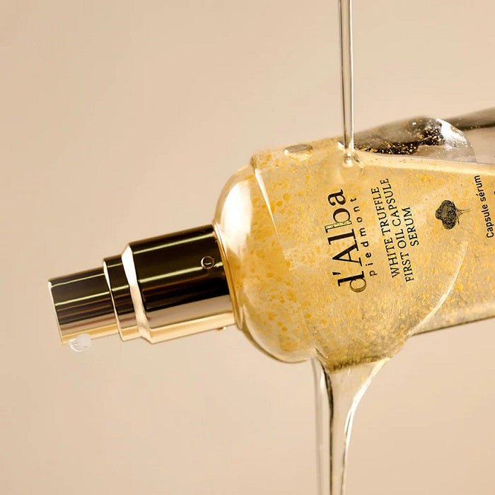 WHITE TRUFFLE FIRST OIL CAPSULE SERUM 50ml - Ser Multifunctional Cu Complex Brevetat Cu Trufe - skinseen.ro
