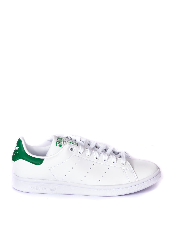 ADIDAS White/green stan smith sneaker<BR/> FX5502 STAN SMITH-BIANCO/VERDE