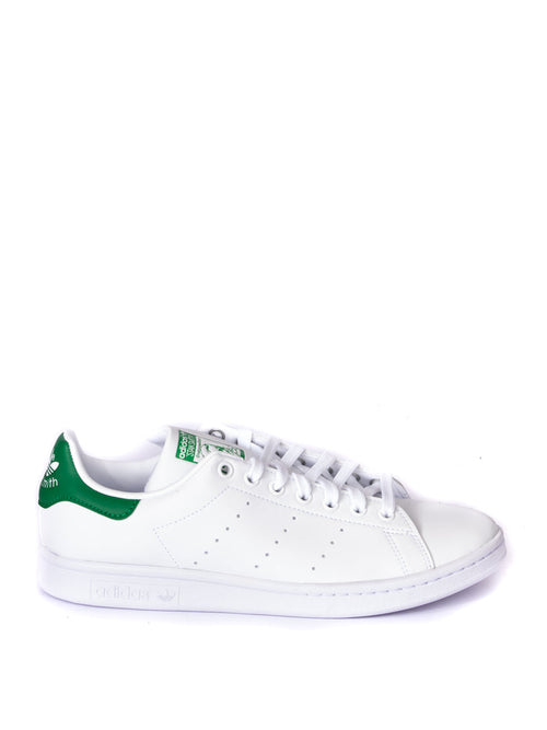 ADIDAS White/green stan smith sneaker<BR/> FX5502 STAN SMITH-BIANCO/VERDE