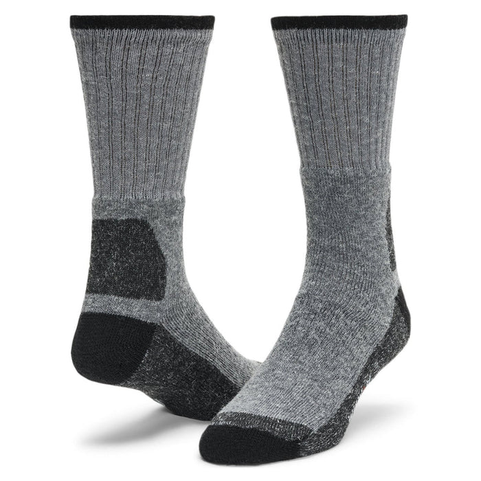 Wigwam Women's At Work Double Duty 2-Pack Midweight Socks with Wool Socks Wigwam Grey M