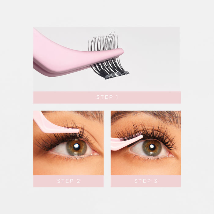 Wispy Volume Pre-Glued Individuals -  Single Length