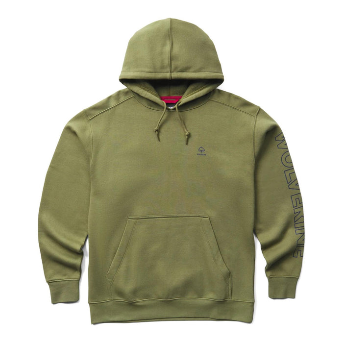 Wolverine Men's Graphic Hoodie Sweatshirts & Hoodies Wolverine Light Olive 2XL Reg