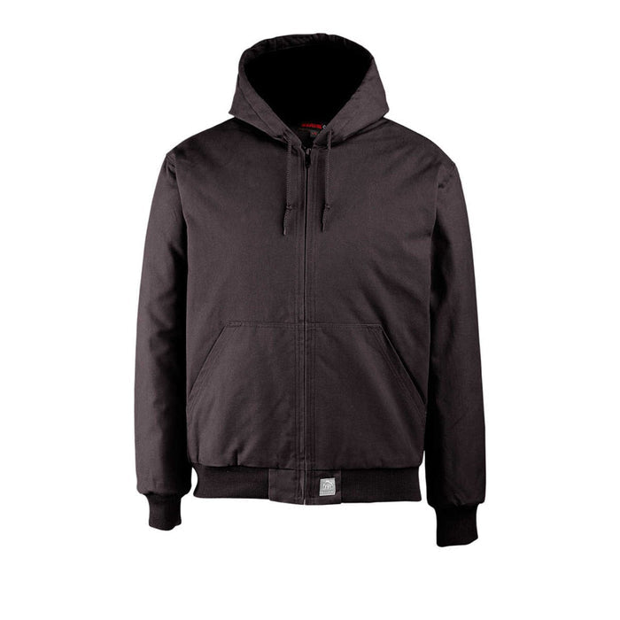 Wolverine Men's Jaxon Full-Zip Duck Canvas Hooded Jacket Jackets & Coats Wolverine Black M Reg