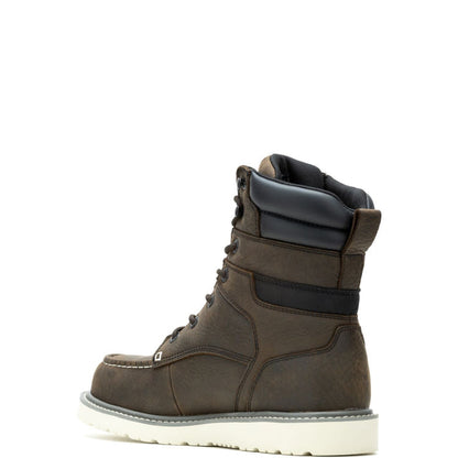 Wolverine Men's Trade Wedge 8" Moc-Toe Steel Toe Work Boot Work Boots Wolverine
