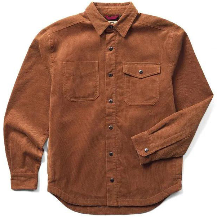 Wolverine Men's Wolverine x Jordan Davis Corduroy Shirt Jac Jackets & Coats Wolverine Pecan 2XL Reg