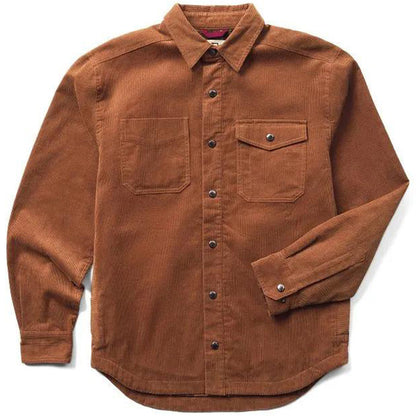 Wolverine Men's Wolverine x Jordan Davis Corduroy Shirt Jac Jackets & Coats Wolverine Pecan 2XL Reg