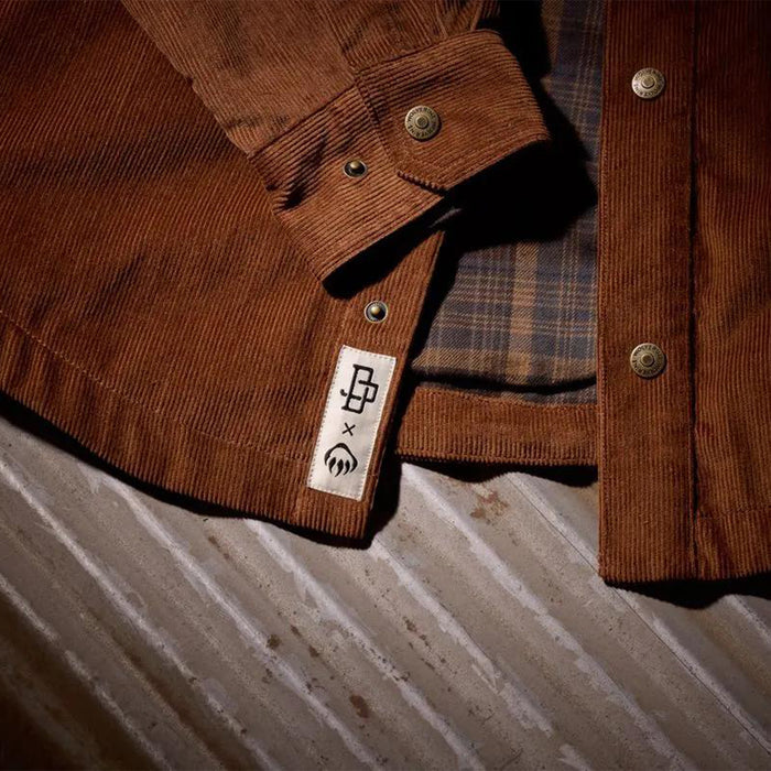 Wolverine Men's Wolverine x Jordan Davis Corduroy Shirt Jac Jackets & Coats Wolverine