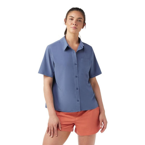 Women’s Everyday Party Short Sleeve Button Down