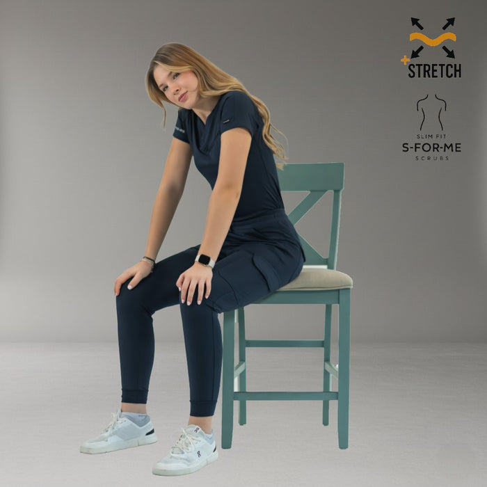 Women’s Jogger 905 Navy Blue, Super Stretch Scrubs