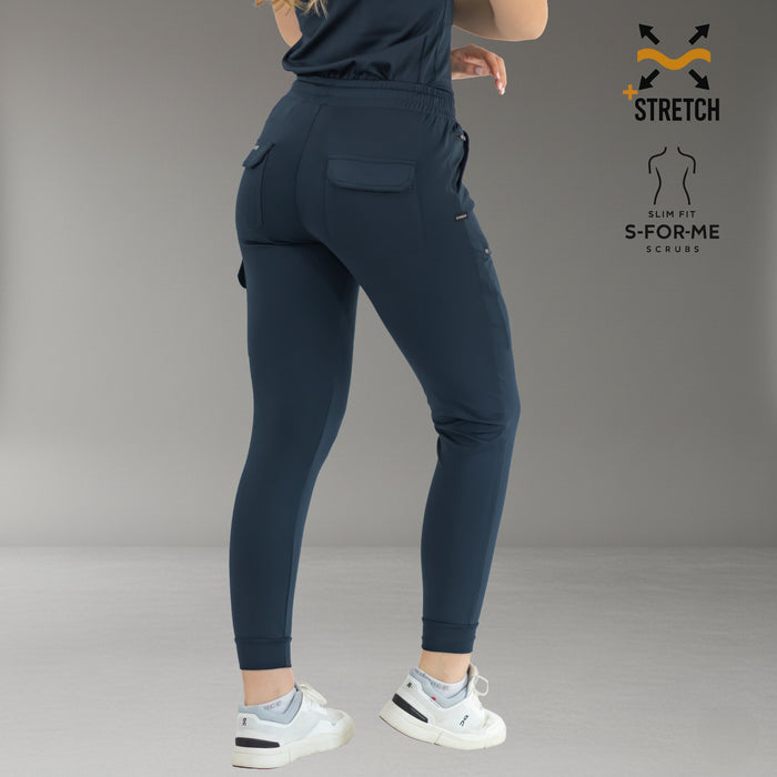 Women’s Jogger 905 Navy Blue, Super Stretch Scrubs