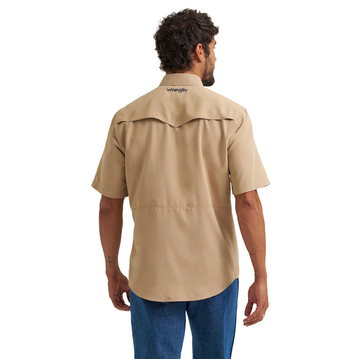 Wrangler Men's All Terrain Gear Men's Performance Shirt Work Shirts Wrangler