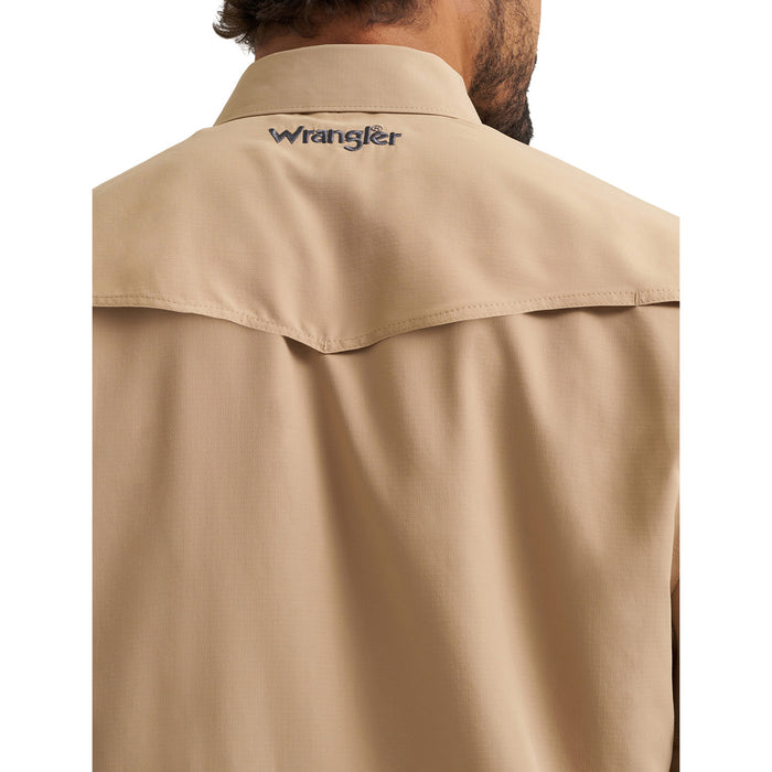 Wrangler Men's All Terrain Gear Men's Performance Shirt Work Shirts Wrangler