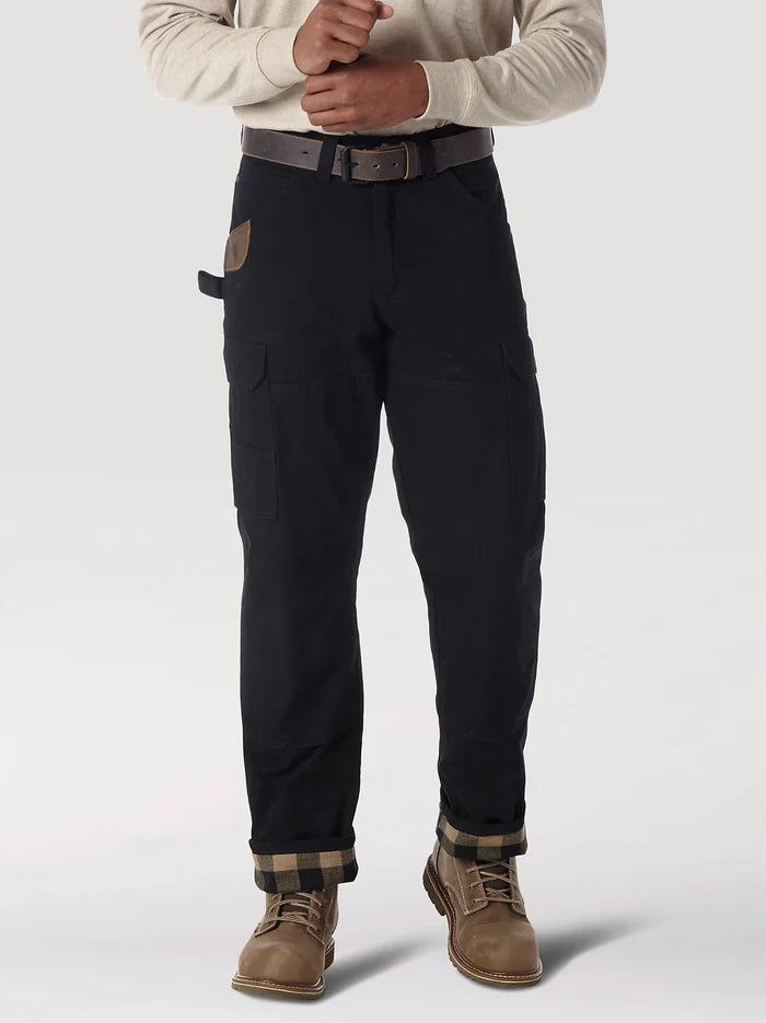 Wrangler® RIGGS® Men's Lined Ripstop Ranger Pant Pants Wrangler RIGGS Black 28 30 Inseam
