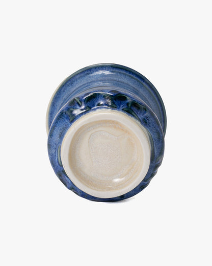 Yunomi Cup, Ichiyama, Indigo with Shima