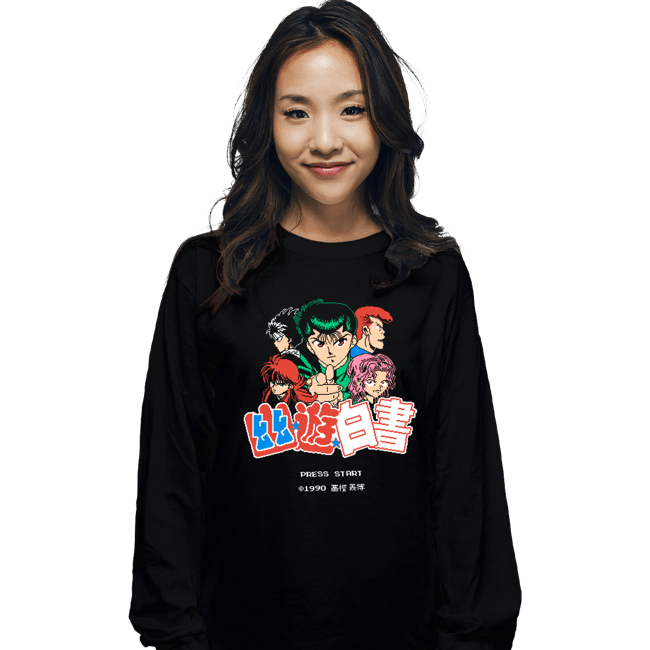Long Sleeve Shirts, Unisex / Small / Black
