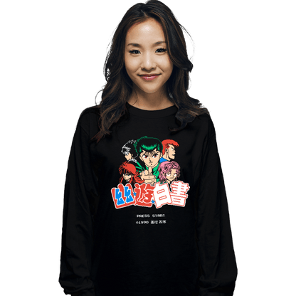 Long Sleeve Shirts, Unisex / Small / Black