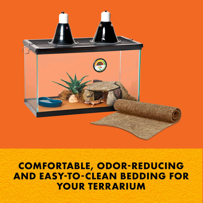 Zilla Terrarium Liner Brown