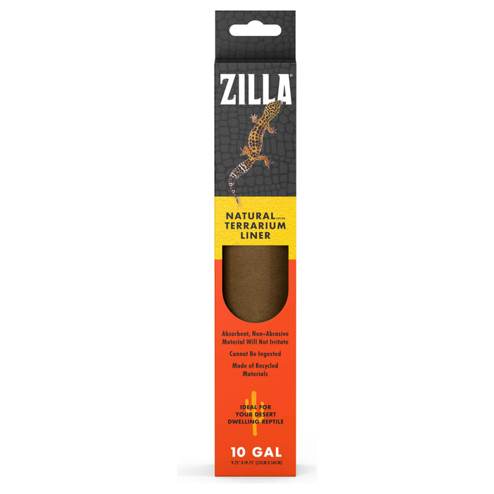 Zilla Terrarium Liner Brown