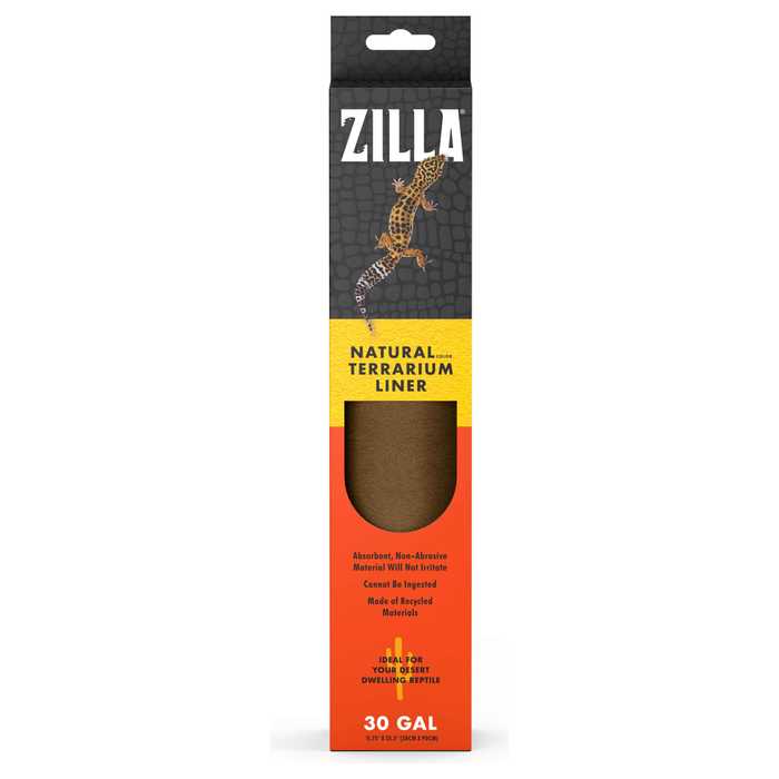 Zilla Terrarium Liner Brown
