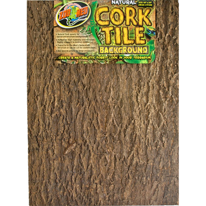 Zoo Med Cork Tile Background:Jungle Bob's Reptile World